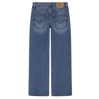 Levis Jeans Baggy 578 In Denim Blu 8EN692-DAR Per Bambino