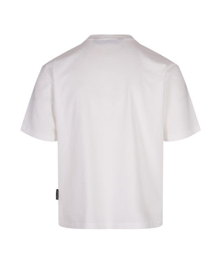 Palm Angels klassisches Logo-T-Shirt PMAA089C99JER0030110 aus Baumwolle