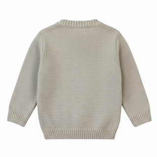 Dottor Kids Maglia Cardigan in misto lana con scollo a V DK14J