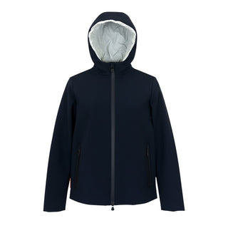 RRD Giubbino Blu In Tessuto Tecnico Con Cappuccio 18900