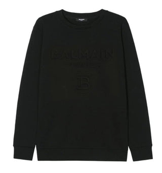 Balmain Felpa GIRO COLLO 6M4740