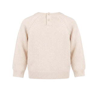 The Owl Sweater with applications A22MA334EM220