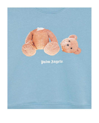 Palm Angels Felpa girocollo Bear PBBA012C99FLE0044260