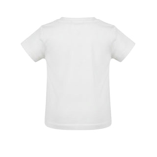 Iceberg T-shirt Bianca In Jersey Per Neonato TSICE6118B-V2
