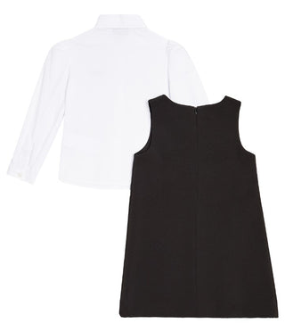 Moschino-Kleid mit weißem Hemd HDK02T