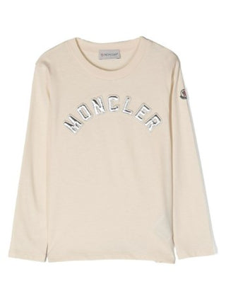 Moncler T-Shirt mit Rundhalsausschnitt und Logo I29548D00003