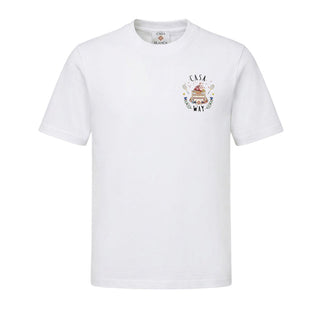 Casa Blanca T-shirt Bianca Con Stampa M-PF26-JTS-001-05 Per Uomo