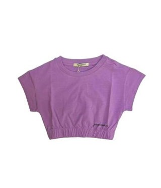 Hinnominate Kurz geschnittenes T-Shirt mit Logo 3646M0114