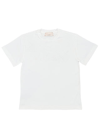 Elisabetta Franchi T-shirt girocollo con logo EFTS227