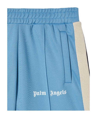 Palm Angels Bermuda track con logo PBCL001C99FAB0034203