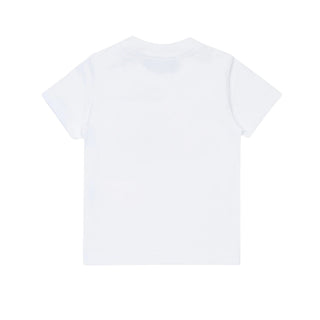 Dsquared2 T-shirt Bianca Con Logo DQ3509-D0AJ1-DQ100 Per Neonato