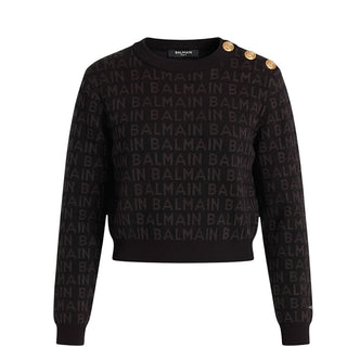 Balmain Cropped Sweater 6R9A30