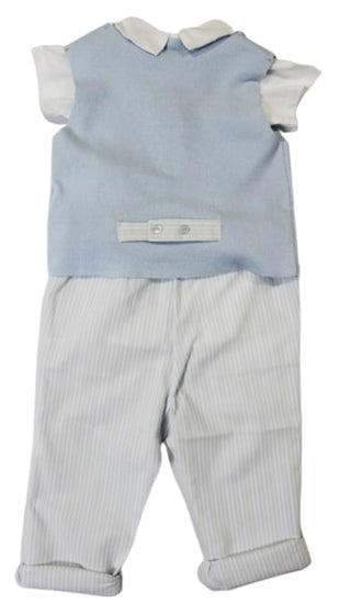 Dottor Kids Completo Cerimonia CON GILET E MAGLIA A BODY DK137 CON BOTTONI