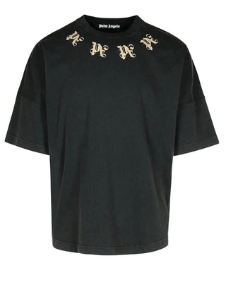 Palm Angels "Statement Monogram" crew-neck t-shirt PMAA002F24JER0071009