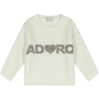 J.o Milano Maglia Girocollo In Misto Lana 2663P4-01J Per Bambina
