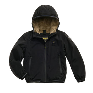 Blauer Cedric Junior Jacket 24WBLKC11499 With Fur Inside