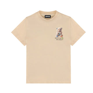 Barrow T-shirt Beige In Jersey Con Teddy S6BKJUTH003-092