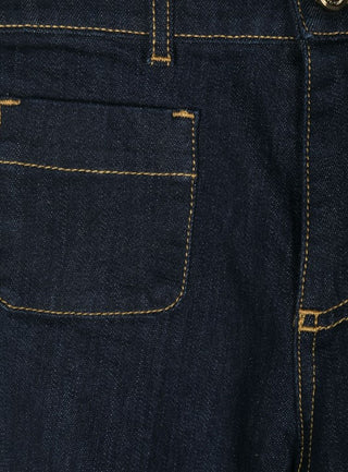 Elisabetta Franchi Jeans A Zampa EFPA249.C In Denim
