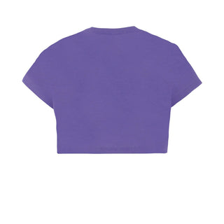 N21 T-shirt cropped con logo stampato N21558-N0153