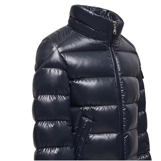 Moncler Piumino Maya Blu Navy L29541A12520-742 Per Bambino