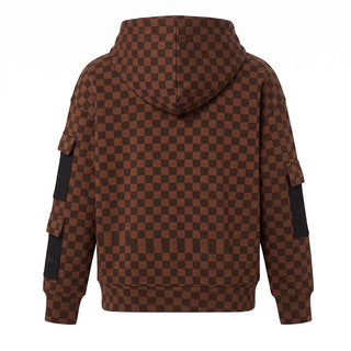 SPRAYGROUND Felpa Con Zip E Cappuccio SPY1493G Per Bambini