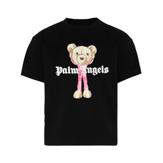 Palm Angels T-Shirt Con Teddy PGAA001S26JER002/110 Da Bambina