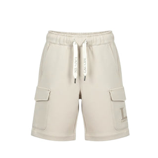 Lanvin Bermuda Beige Con Logo Per Bambino N30377/180