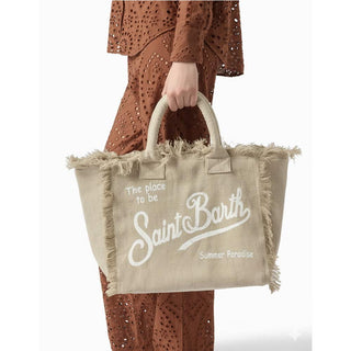 Mc2 Saint Barth Borsa Vanity In Lino Beige VANI022/01139L