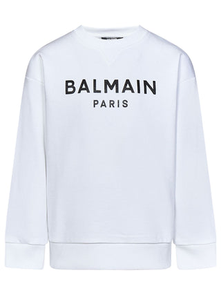 Balmain Sweatshirt mit BS4R20-Logo