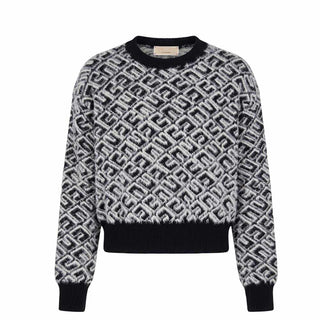 Elisabetta Franchi Maglia Cropped Con Logo Per Bambina EFMA115