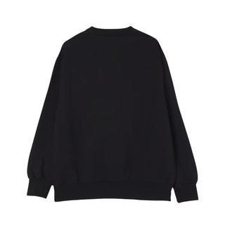 Elisabetta Franchi Felpa girocollo in cotone con strass EFFE151.0