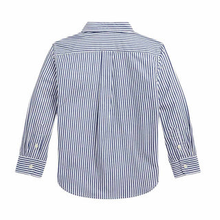 Polo Ralph Lauren Camicia A Righe In Popeline Per Bambino 322862260002
