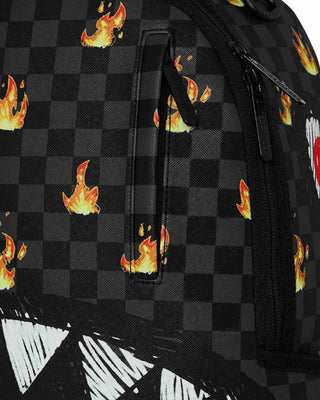 SPRAYGROUND Zaino SCRIBBLE FIRE CHECK 910B8730NSZ