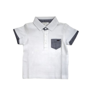 Gucci T-shirt a polo in piqué di cotone 369349-X8737
