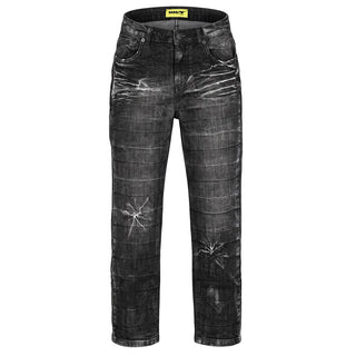 Barrow Jeans In Denim Nero F6BKJBDP057-411 Per Bambino