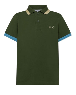 Sun68 Polo A Maniche Corte A35312 Con Logo