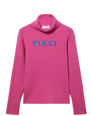 Emilio Pucci Maglia a lupetto con logo frontale PV9A40-Z2362