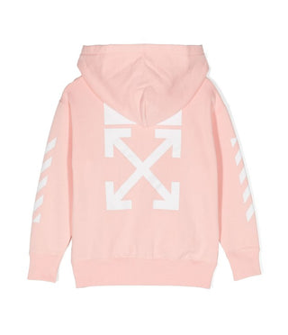 Off-White Kapuzenpullover mit Reißverschluss OGBE001F23FLE0013001
