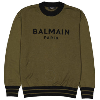 Balmain Maglia con logo 6Q9500