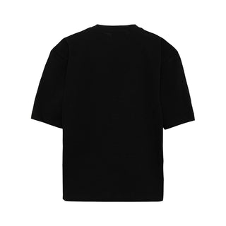 Barrow T-shirt Nera Con Logo Per Bambini F6BKJUTH007-110