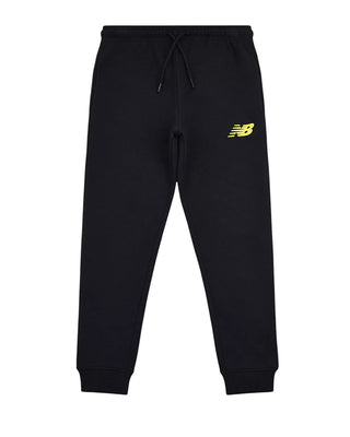 New Balance Pantaloni jogger neri con logo LAKB0016