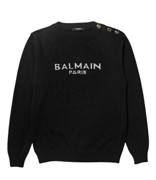 Balmain Maglia con logo 6R9O20