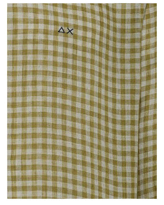 Sun68 Camicia In Lino S35310 A Maniche Lunghe