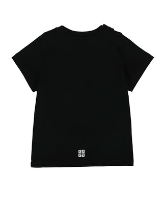 Givenchy T-shirt in jersey con logo sul davanti H30887