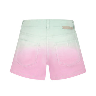 Stella Mccartney Shorts in denim multicolor con logo TU6E29-Z0156