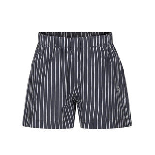 Doudou Shorts a righe in cotone con logo DU6A19-P0367