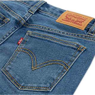 Levis Jeans Wide Leg A Vita Media 3EG381-MFM Per Bambina
