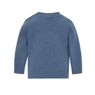 Moncler Maglia In Lana K29519C00007 Con Orsetto Ricamato