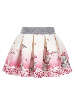 Monnalisa Gonna a pieghe fantasia Dumbo 31D700