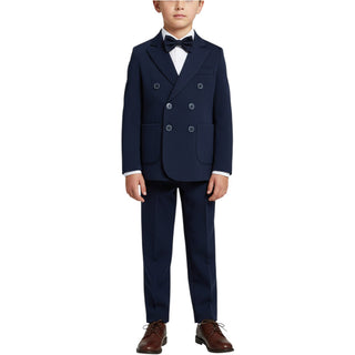 Emanuel Pris Abito Cerimonia Elegante Blu Da Bambino ESM0007R/B
